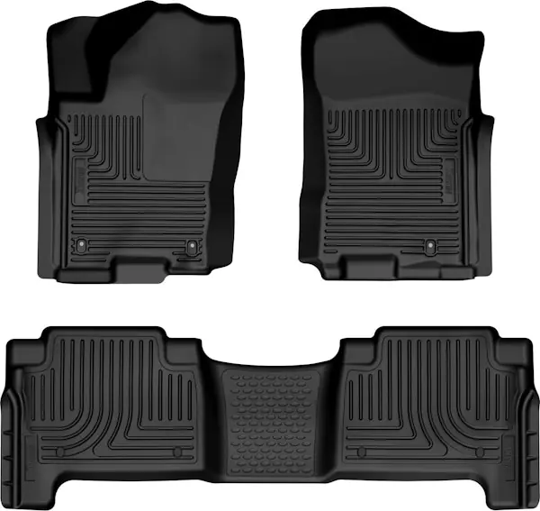 Special Discount Husky Liners 95461 Weatherbeater - Front & 2nd Seat Floor Liners