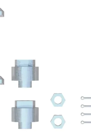 Original CURT 19204 Replacement 5th Wheel Puck System Anchors for Ram (Small, Fits 16021, 16022)