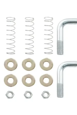 Super Sale CURT 19254 Replacement Double Lock EZr Safety Chain Anchor Kit