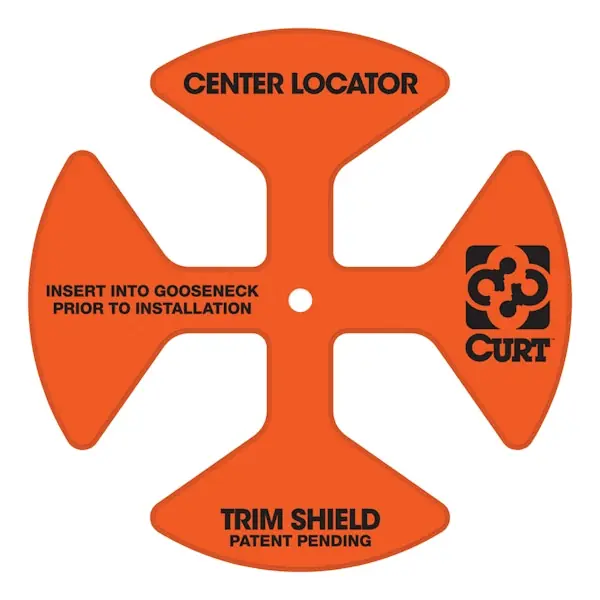 Get Yours CURT 19253 Replacement Double Lock EZr Center Locator (Fits 60611, 60619)