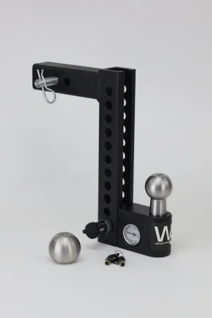 High Quality Weigh Safe AWS10-2 WS Aero Hitch 10" Drop Hitch w/ 2" Shank (12.5K GTWR)