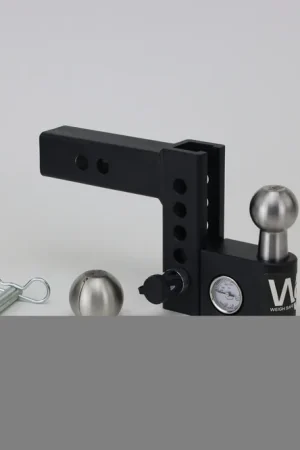 Weigh Safe AWS4-2 WS Aero Hitch 4" Drop Hitch w/ 2" Shank (12.5K GTWR) Sale