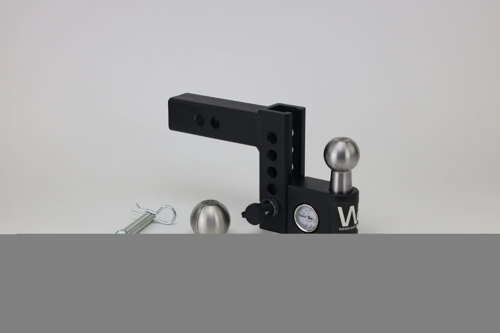 Weigh Safe AWS4-2 WS Aero Hitch 4" Drop Hitch w/ 2" Shank (12.5K GTWR) Sale