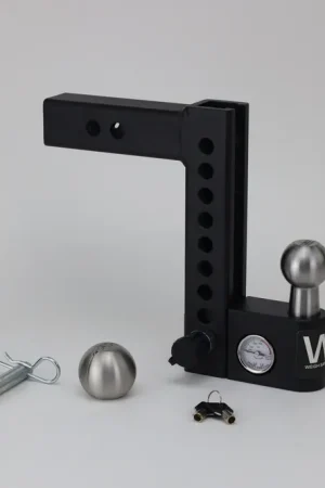 Weigh Safe AWS8-2 WS Aero Hitch 8" Drop Hitch w/ 2" Shank (12.5K GTWR) Luxury