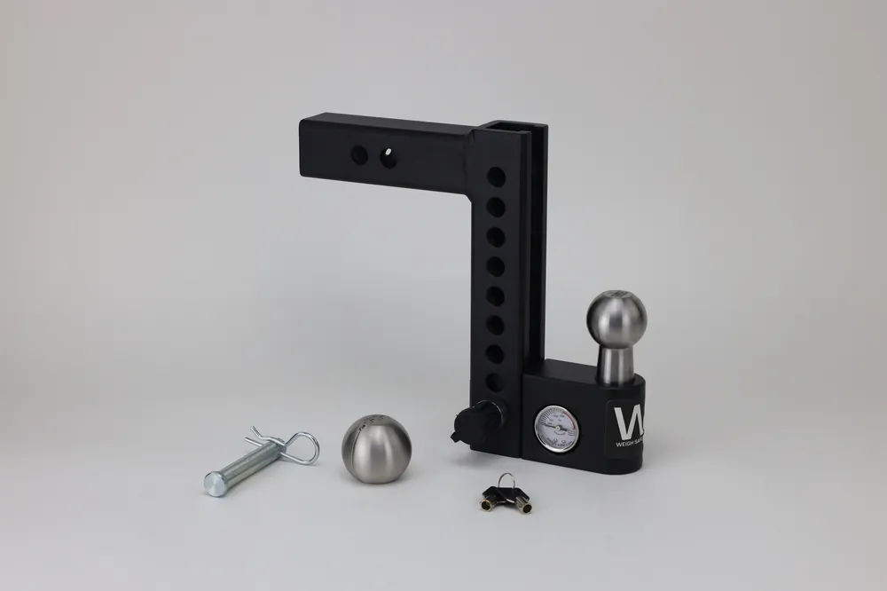 Weigh Safe AWS8-2 WS Aero Hitch 8" Drop Hitch w/ 2" Shank (12.5K GTWR) Luxury