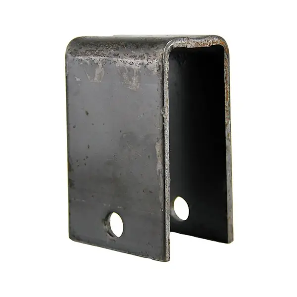 Modern CURT 106185L Double-Eye Leaf Spring Trailer Axle Hanger, 2,200-8,000-lb Axle, 4-15/16"L x 2"W