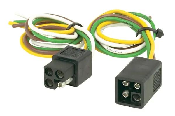 Hopkins Towing 11147975 4-Pole Square Connector Set Luxury