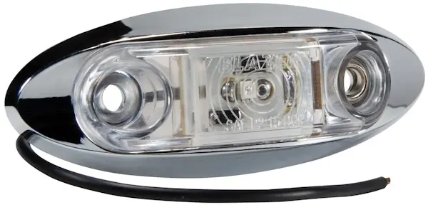 No Minimum Order Hopkins Towing 321CBAK LED Oblong Clearance/Side Marker Light