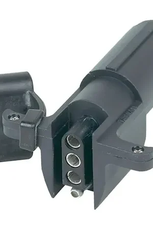 Hopkins Towing 47305B 6-Round To 4-Flat Adapter Clearance