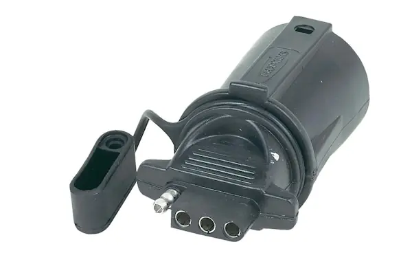 Free Shipping Hopkins Towing 47355 Plug-In Simple® 7-Blade To 4-Flat Adapter
