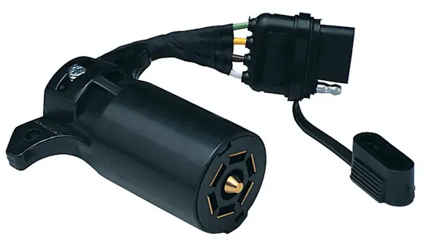 Hopkins Towing 47365 7-Blade To 4-Flat Flex Adapter Buy Direct