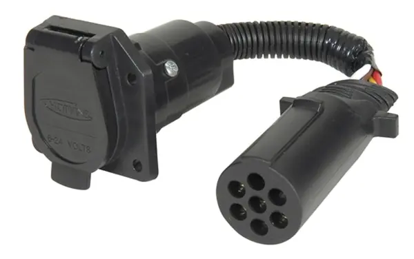 Special Discount Hopkins Towing 47425 Plug-In Simple!® 7-Round To 7-Blade Flex Adapter