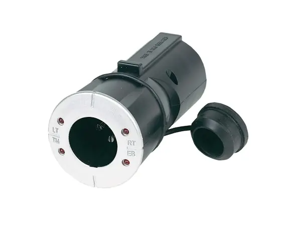 Next Day Delivery Hopkins Towing 47535 LED Test 7-Blade To 6-Round Adapter