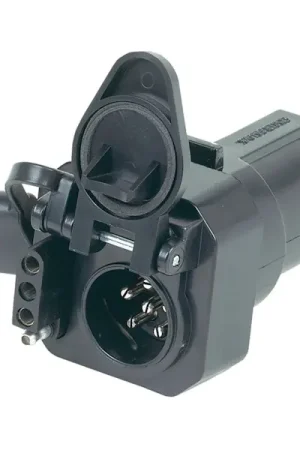 Crafted Hopkins Towing 47575 Multi-Tow® 7-Blade To 6-Round And 4-Flat Adapter