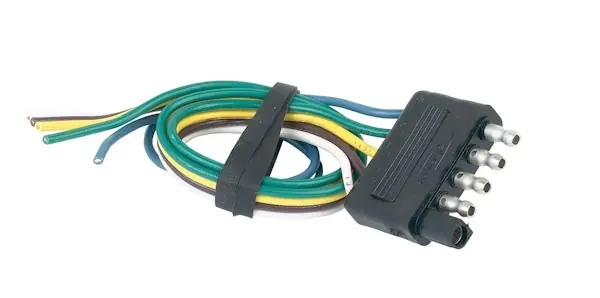 Professional Grade Hopkins Towing 47915 5-Wire Flat Trailer End Connector