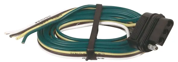 Best Price Hopkins Towing 48045 4-Wire Flat Vehicle End Connector