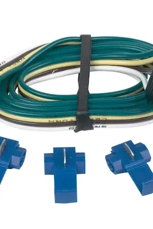 Exclusive Hopkins Towing 48135B 4-Wire Flat Trailer End Connector