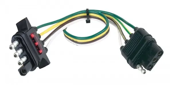 Fast Shipping Hopkins Towing 48143B LED Test 4-Flat Extension Adapter