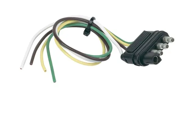 Express Delivery Hopkins Towing 48115B 4-Wire Flat Trailer End Connector