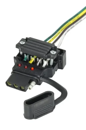 Hopkins Towing 48190 Endurance™ Quick-Fix™ 4-Wire Flat Vehicle End Connector Free Shipping