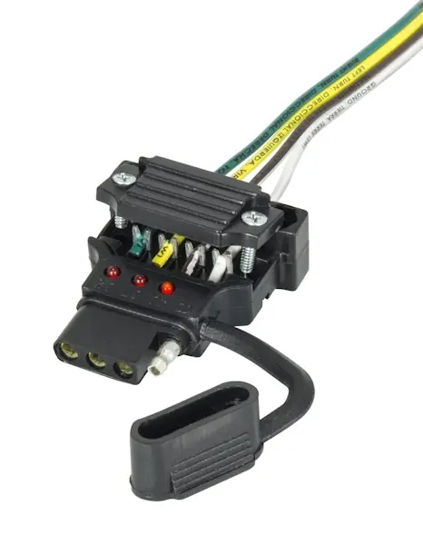 Hopkins Towing 48190 Endurance™ Quick-Fix™ 4-Wire Flat Vehicle End Connector Free Shipping