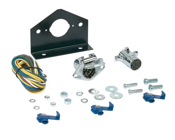 Hopkins Towing 48285 4-Pole Round Connector Kit Original