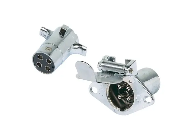 Authentic Hopkins Towing 48295 4-Pole Round Connector Set