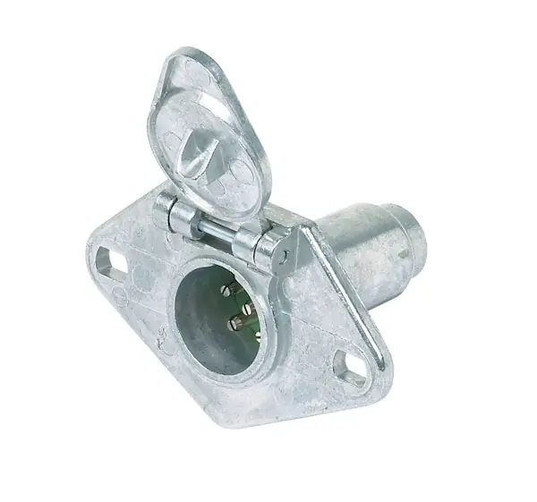 Bulk Order Hopkins Towing 48435B 6-Pole Round Vehicle End Connector