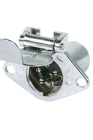 Free Returns Hopkins Towing 48365 5-Pole Round Vehicle End Connector