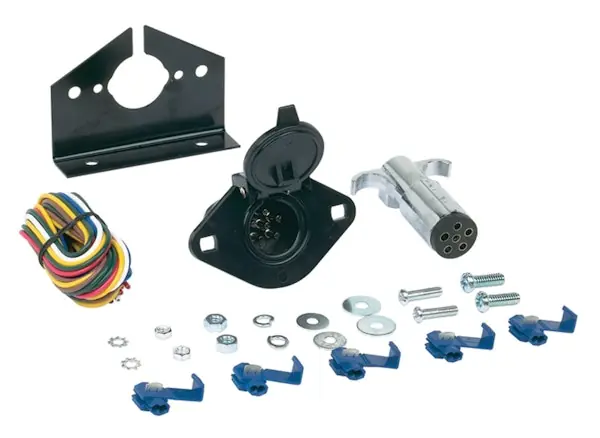 Hopkins Towing 48405 6-Pole Round Connector Kit Trusted Brand