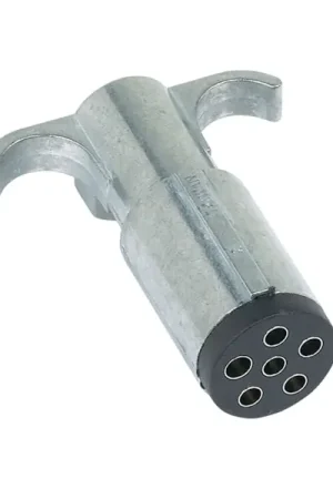 Hopkins Towing 48445 6-Pole Round Trailer End Connector Cheap