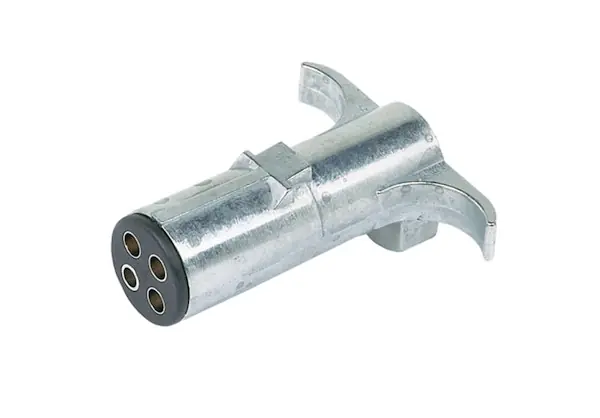 Holiday Sale Hopkins Towing 52006 4-Pole Round Heavy Duty Trailer End Connector
