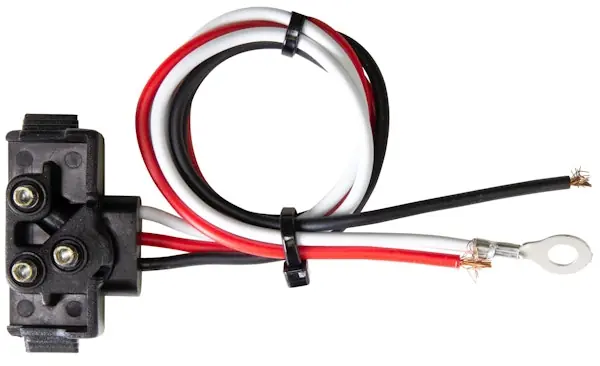 Hopkins Towing B93876 90 Degree 3-Wire Pigtail Money Back Guarantee