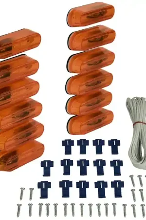 Bulk Order Hopkins Towing C487CAK Clearance Side Marker Light Kit