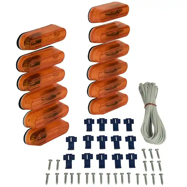Bulk Order Hopkins Towing C487CAK Clearance Side Marker Light Kit
