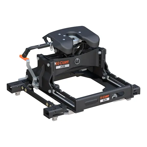 Special Discount CURT 16059 A25 Sliding 5th Wheel Hitch, 25K, Select Silverado, Sierra Puck System
