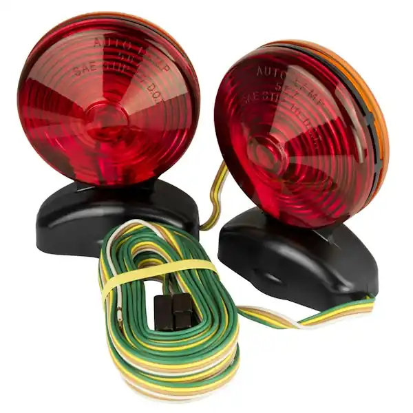 Certified Hopkins Towing C6300 2-Sided Magnetic Trailer Towing Light Kit
