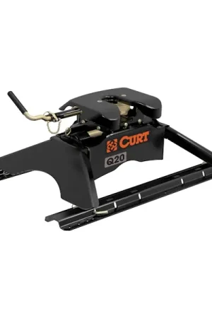 Affordable CURT 16131 Q20 5th Wheel Hitch with Rails