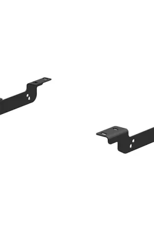 Premium CURT 16411 Custom 5th Wheel Brackets, Select Silverado, Sierra (Except Cab & Chassis)