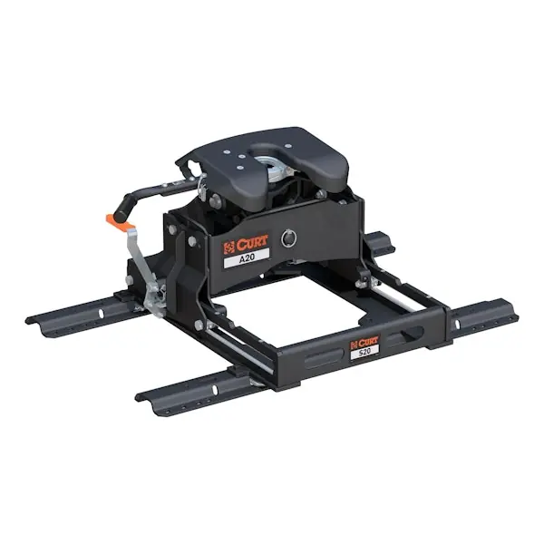 No Minimum Order CURT 16631 A20 Sliding 5th Wheel Hitch with Rails, 20,000 lbs.