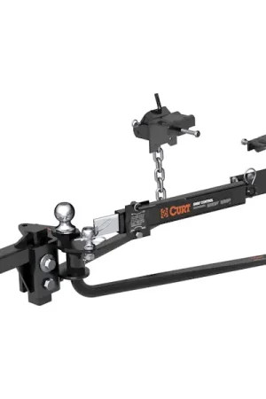 Reduced Price CURT 17062 Round Bar Weight Distribution Hitch with Lubrication, Sway Control (8-10K)
