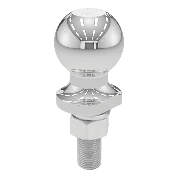 Weekend Sale CURT 40018 2" Trailer Ball (3/4" x 2-1/8" Shank, 3,500 lbs., Chrome)