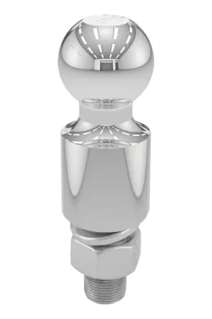 Today Only CURT 40034 2" Trailer Ball (1" x 2-1/8" Shank, 2" Rise, 6,000 lbs., Chrome)