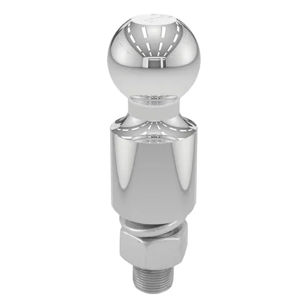 Today Only CURT 40034 2" Trailer Ball (1" x 2-1/8" Shank, 2" Rise, 6,000 lbs., Chrome)