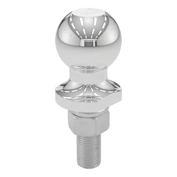 Original CURT 40063 1-7/8" Trailer Ball (3/4" x 2-1/8" Shank, 2,000 lbs., Chrome, Packaged)