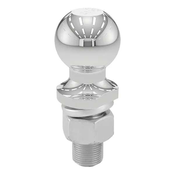 Top Pick CURT 40038 2" Trailer Ball (1" x 2-1/4" Shank, 12,000 lbs., Chrome)