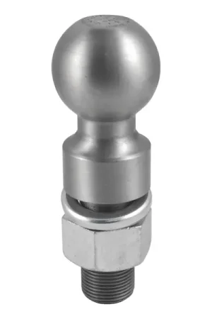 Secure Checkout CURT 40086 2-5/16" Trailer Ball (1-1/4" x 2-5/8" Shank, 25,000 lbs., Raw Steel)