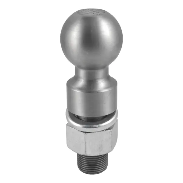 Secure Checkout CURT 40086 2-5/16" Trailer Ball (1-1/4" x 2-5/8" Shank, 25,000 lbs., Raw Steel)