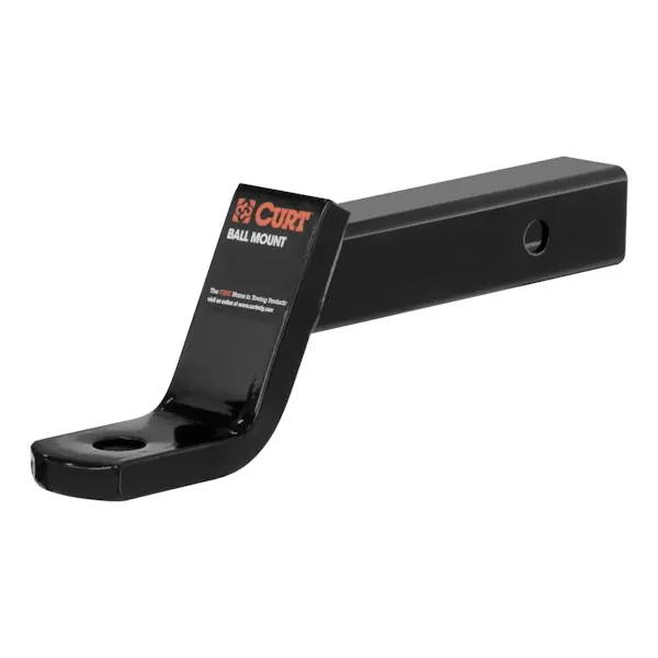 Top Pick CURT 45060 Class 3 Ball Mount (2" Shank, 7,500 lbs., 4" Drop, 10-1/4" Long)