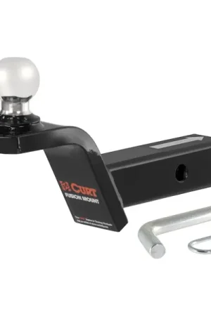 Best Choice CURT 45152 Fusion Ball Mount with 1-7/8" Ball (2" Shank, 5,000 lbs., 2" Rise)